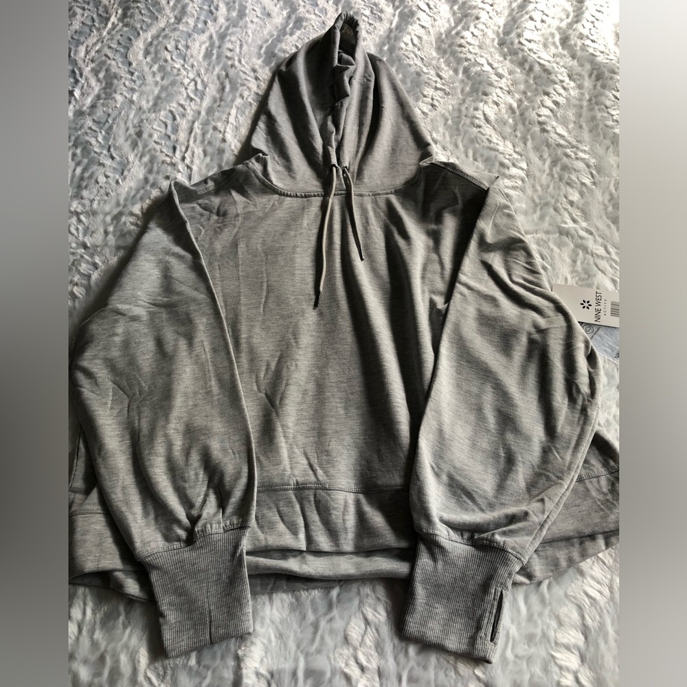 NWT Nine West Oversized hooded sweatshirt size 1X